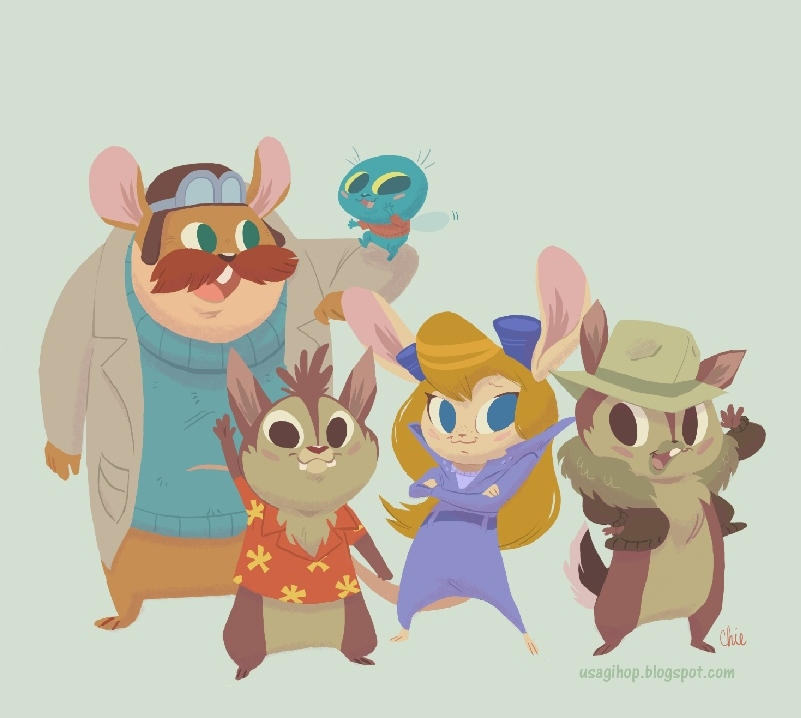 Rescue Rangers by tinysnail on DeviantArt
