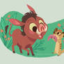 timon and pumbaa