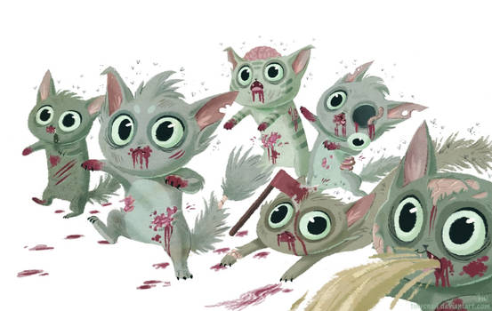 zombie kitties