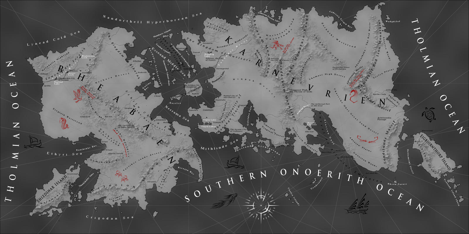 Map of Fantasy lands by XS2015Mk20 on DeviantArt