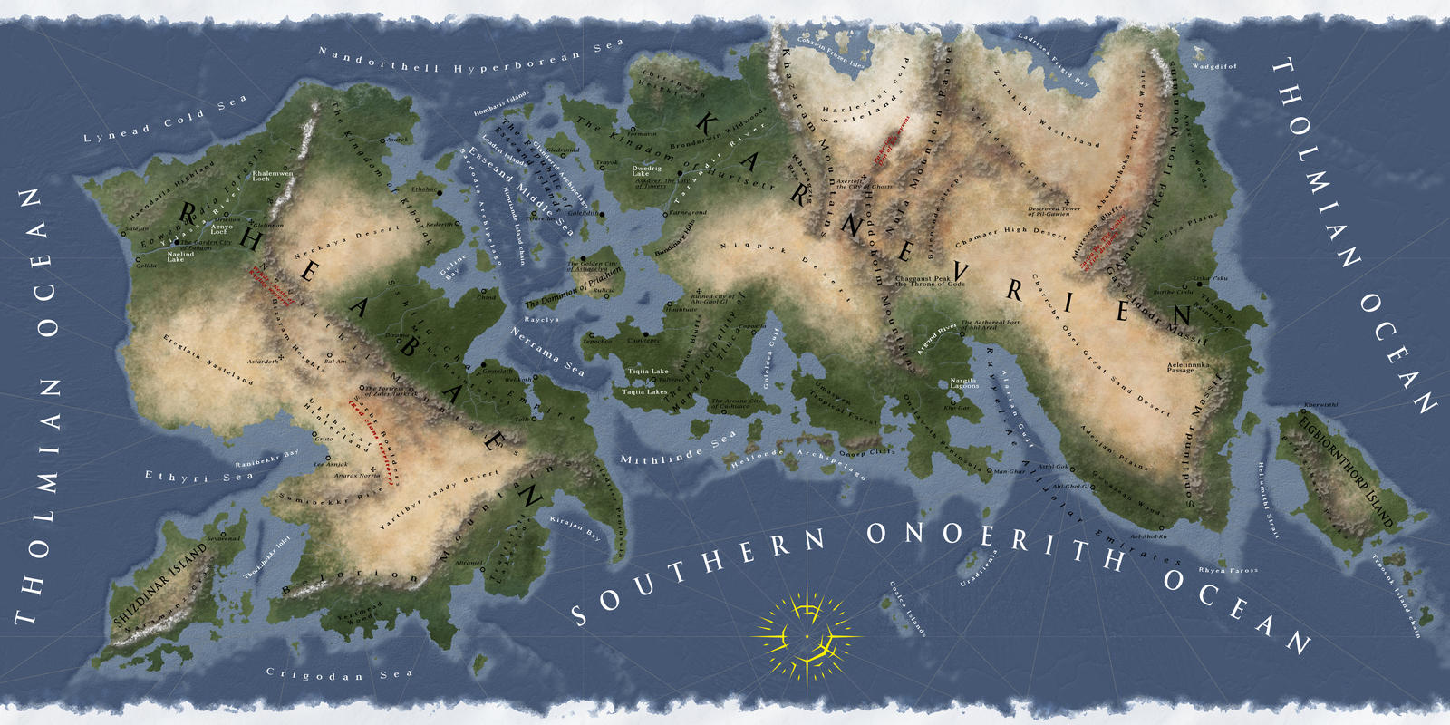 Map of Fantasy lands by XS2015Mk20 on DeviantArt