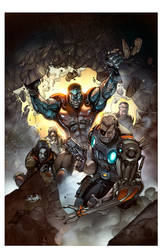 CABLE AND THE X-FORCE #3 cover