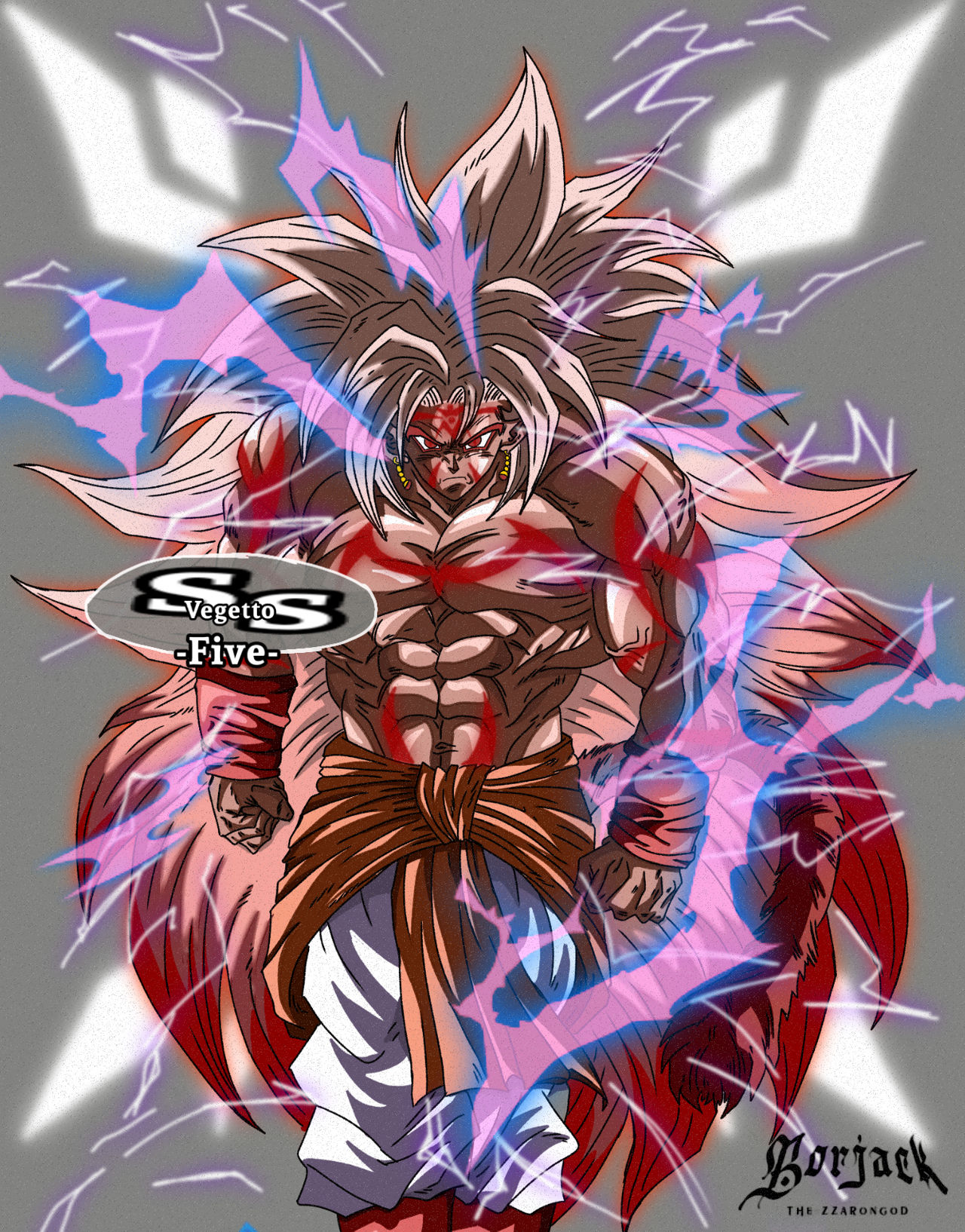 Ultra Instinct SSJ5 Goku by sainikaran9999 on DeviantArt