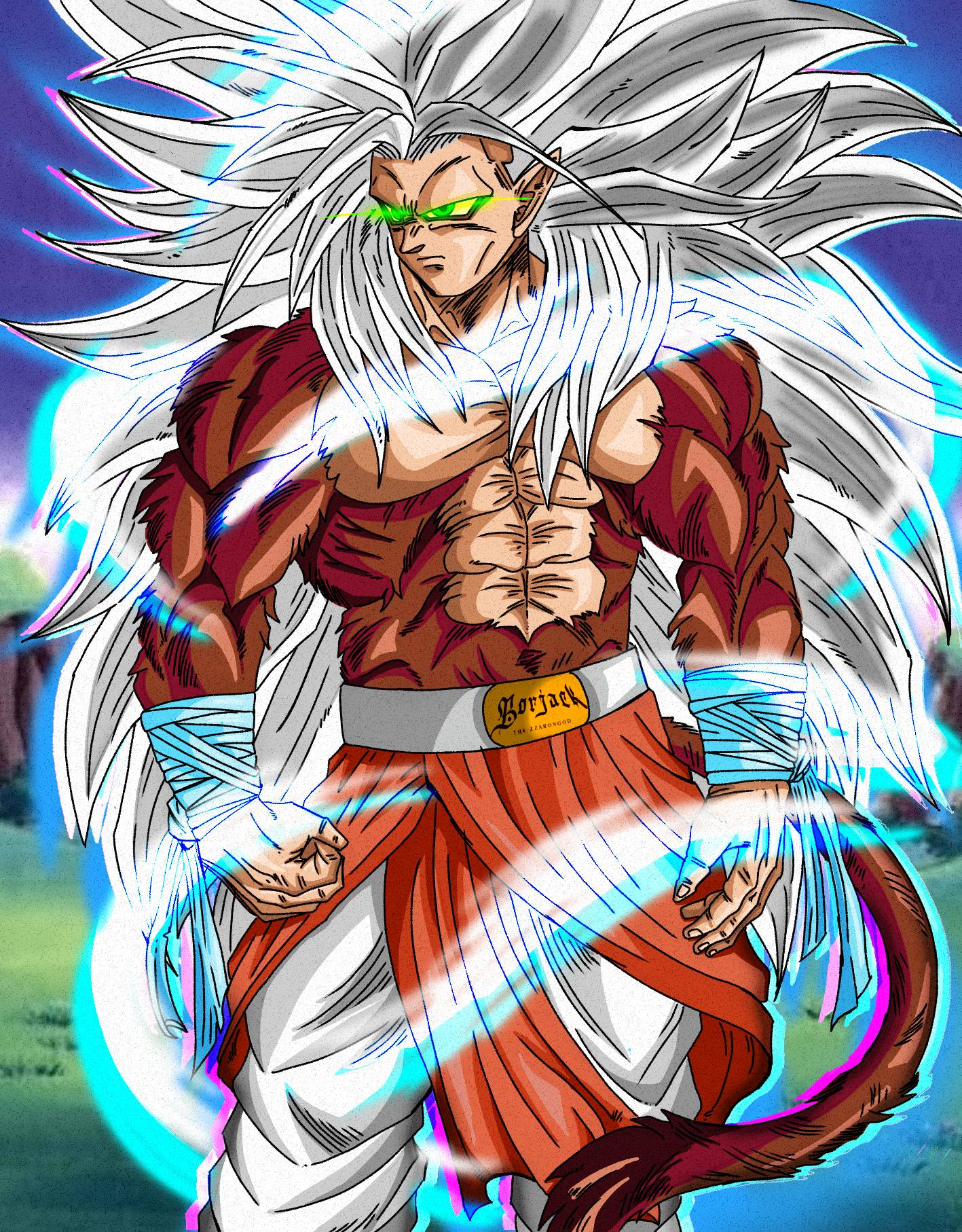 Goku ssj5 (c-alpha version) by borjackzzaron on DeviantArt