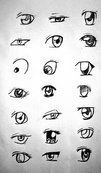 21 different eyes