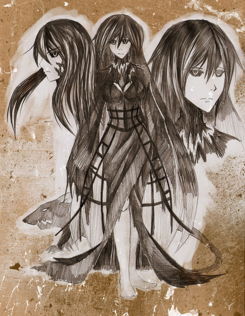 039 sketch Queen of rats