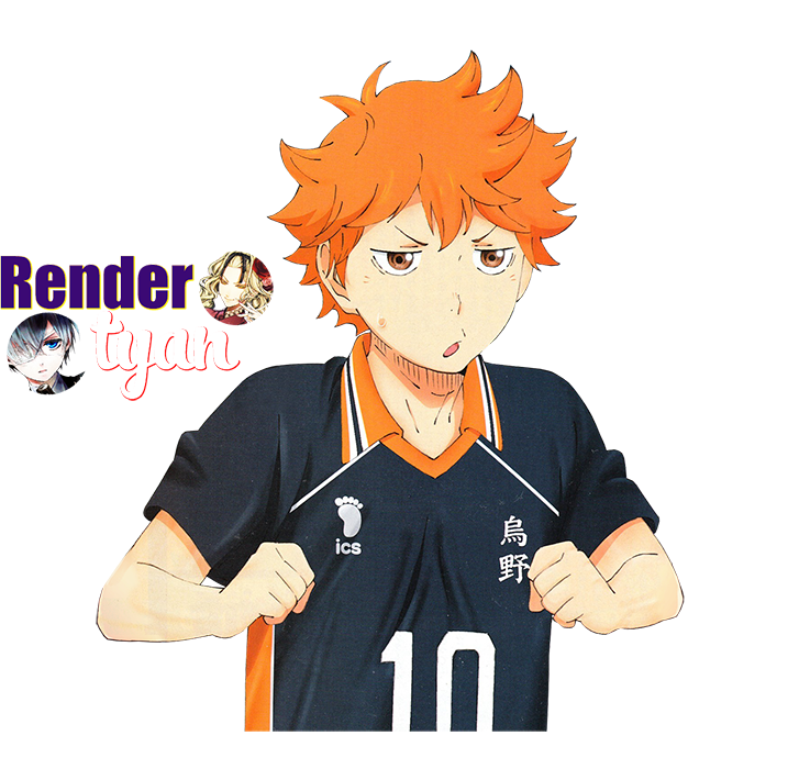 Hinata Shoyo Render :) ! : r/haikyuu