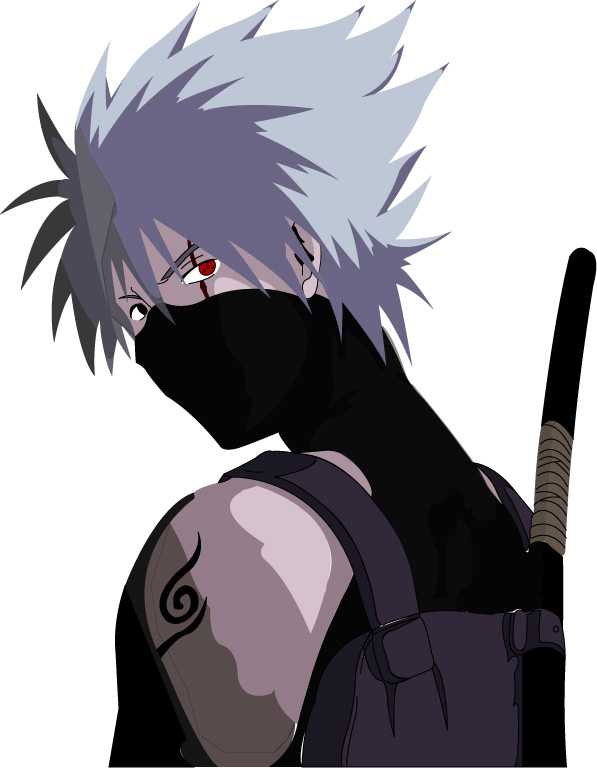 kakashi hatake Projeto 21571069 Vetor no Vecteezy