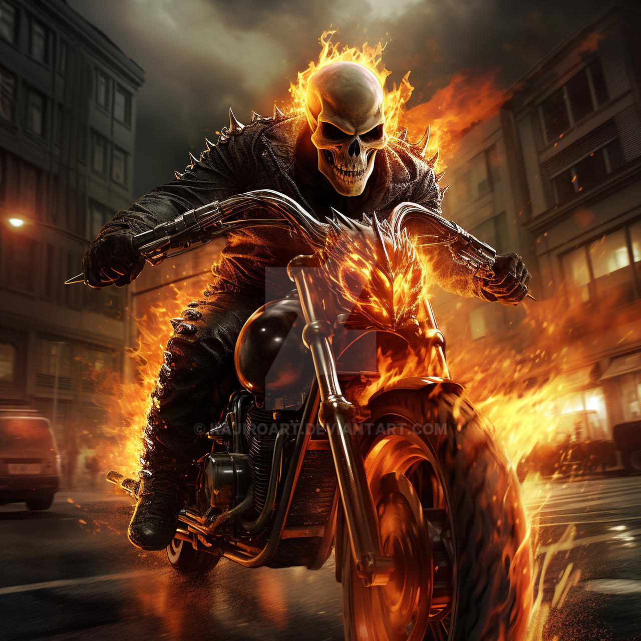 Ghost Rider Fan Art by KajiroArt on DeviantArt