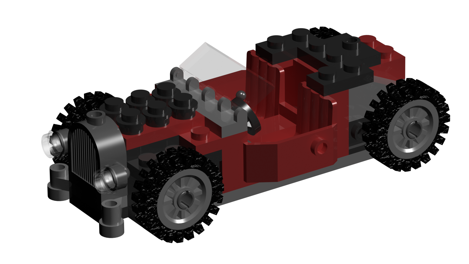 Lego Rat Rod Colored 4