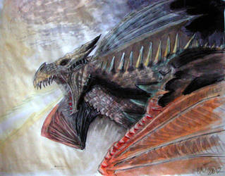 Dragon Alduin Rising - final step 3