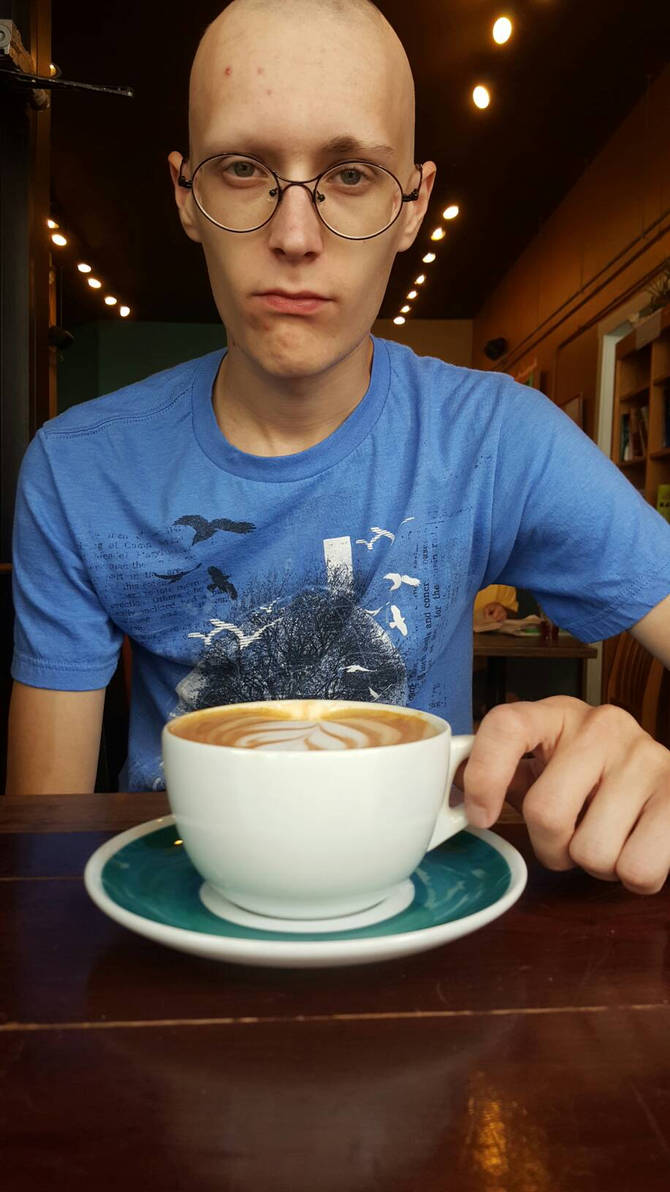 Grumpy hipster doing hipstery things by DeltaDingo on DeviantArt