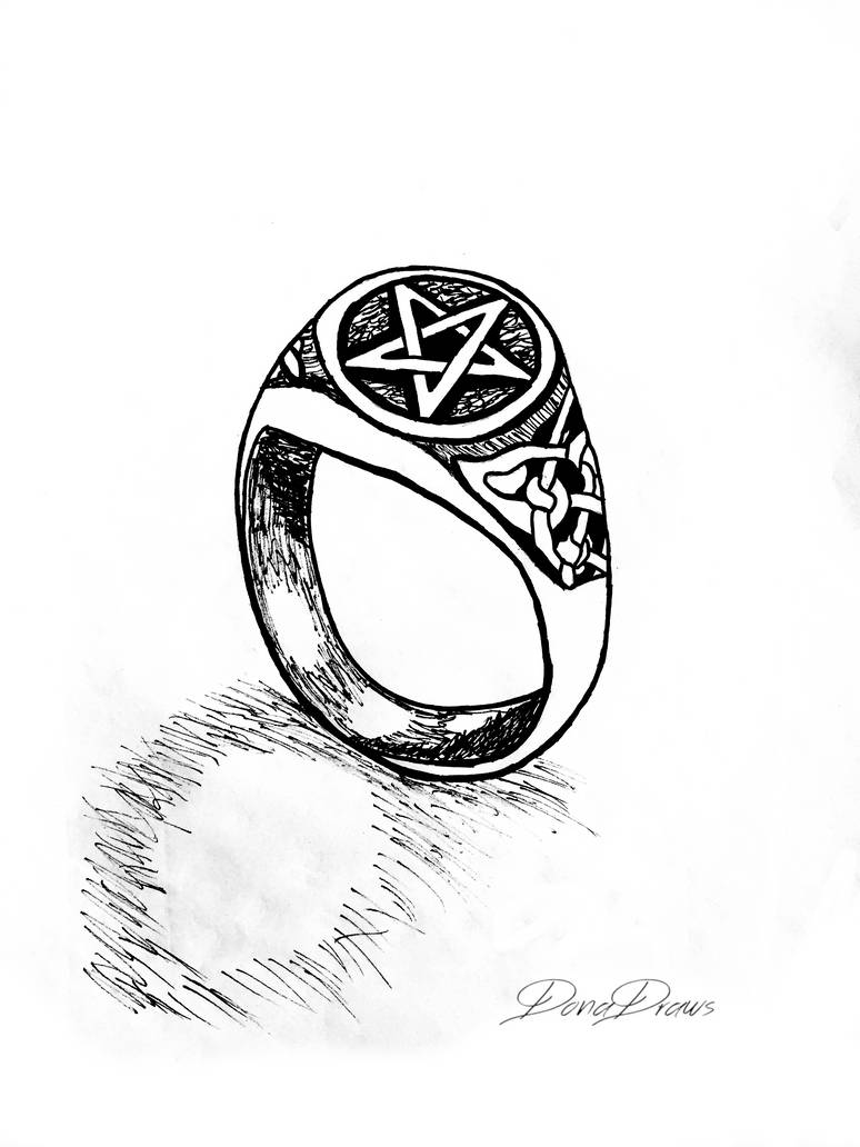 Inktober 2019 Day 1-The Ring by DivadonaaDance on DeviantArt