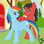 Rainbow Dash and Pistol Star