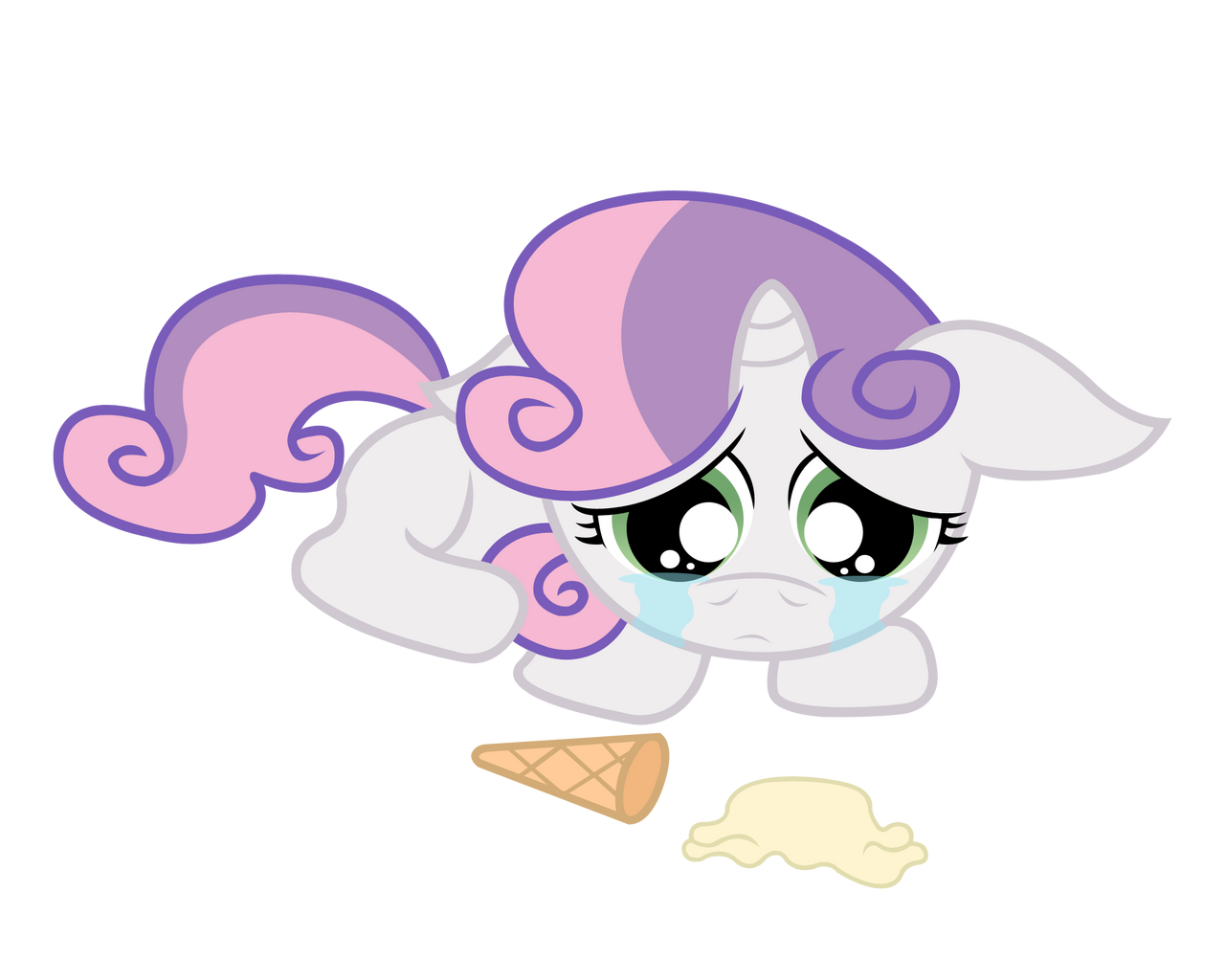 Crying Sweetie Belle Redone