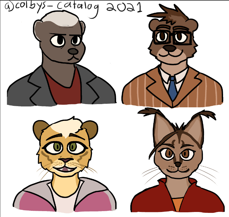 DW character designs by ColbysCatalog on DeviantArt