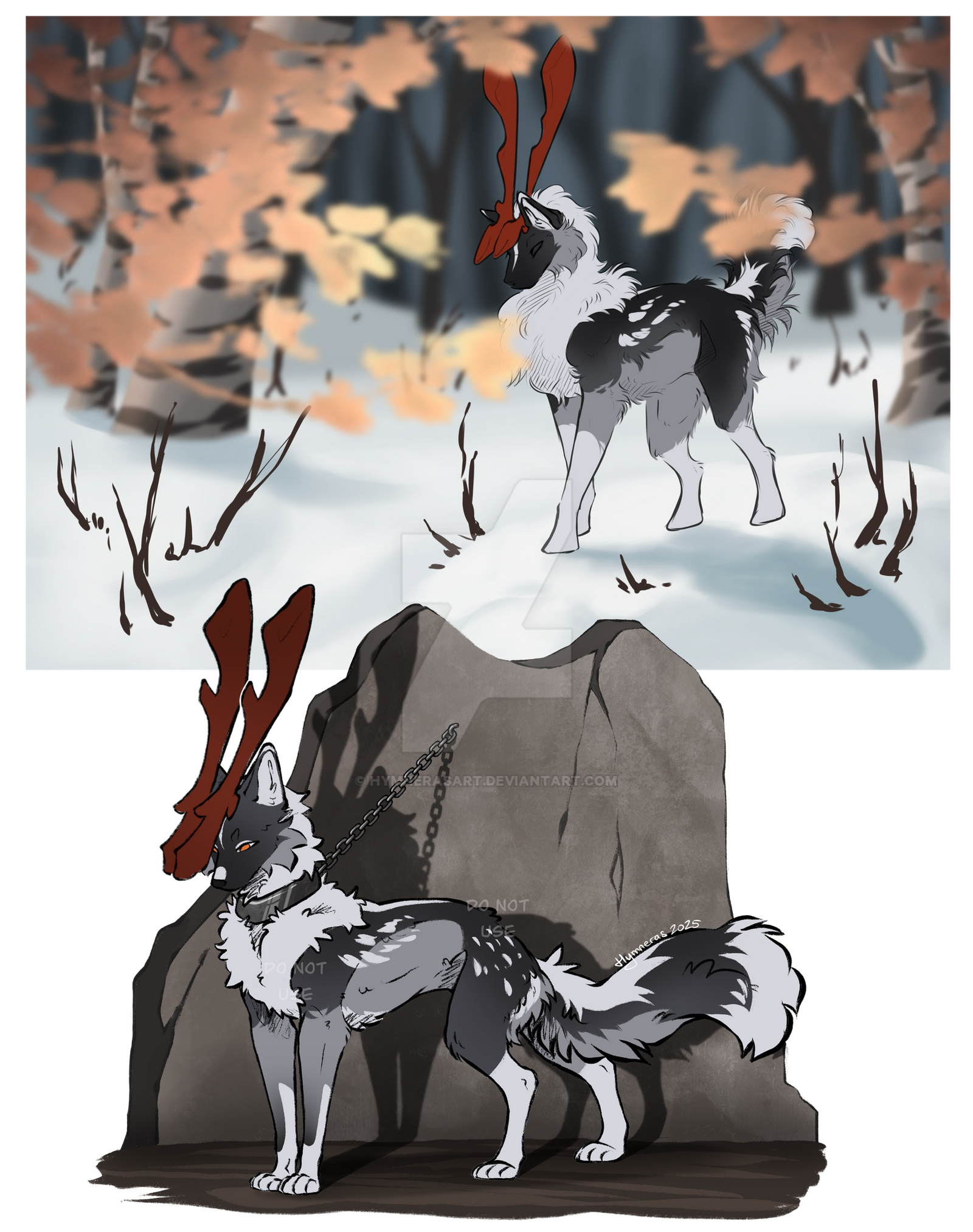 Deer wolf adopt #01 - CLOSED