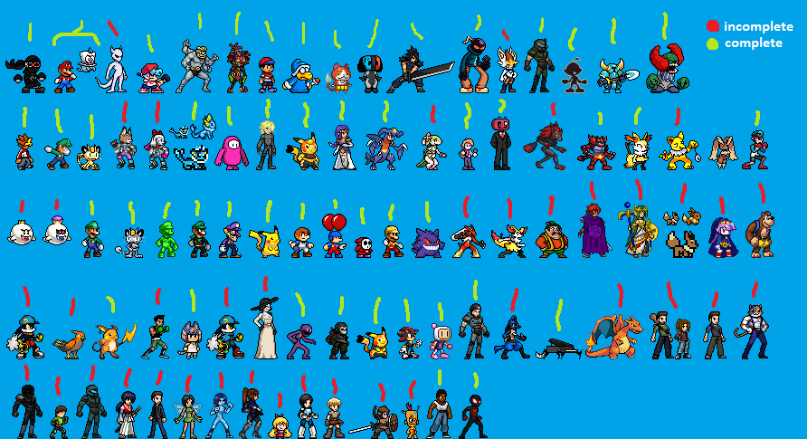 Sprite Shest Map Sprite sheet by XxAlexsmashxX on DeviantArt