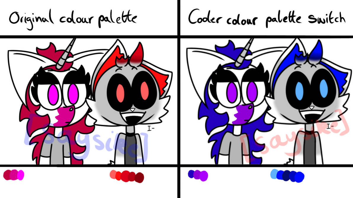 Colour palette swap by saysike123 on DeviantArt