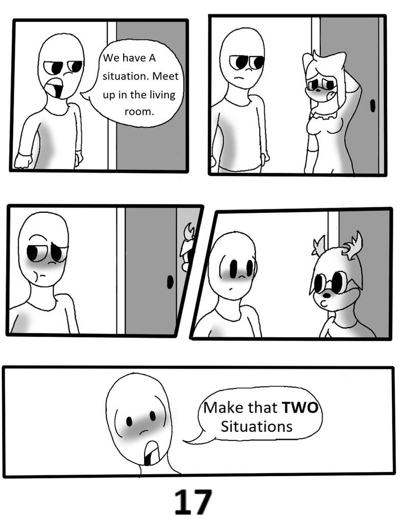 Comical Collab Example Collab comic page 17 by Thepicausno on DeviantArt