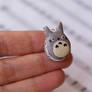 Totoro Macaron Charm