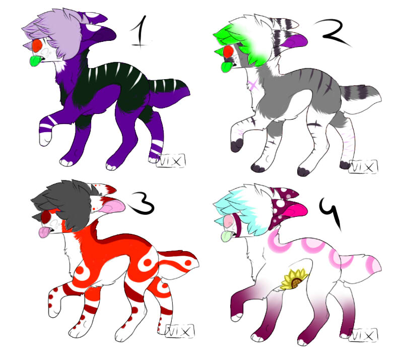 Emo Doggie Adopts, name your price! OPEN