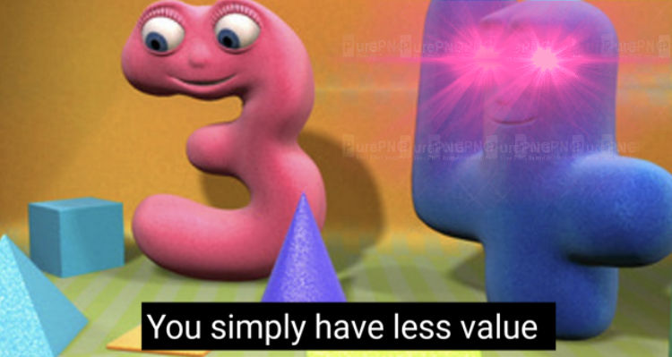 You simply have less value by georgespezi13 on DeviantArt