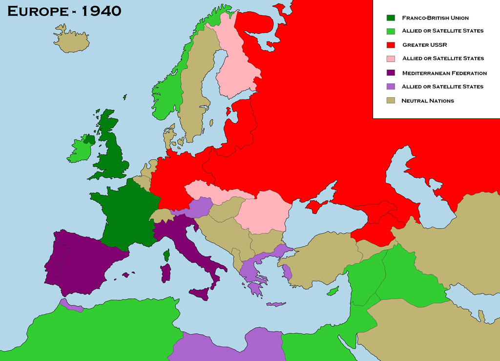 Three Ideologies, Three Unions, One Continent