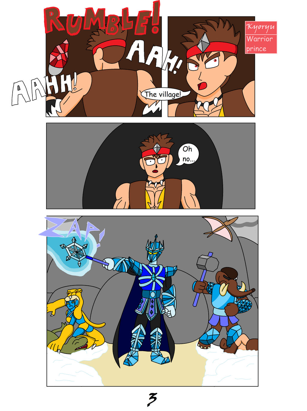 Tano Rider Tyranno Rider Episode 1 page 03 by SuperSentaiHedgehog on DeviantArt