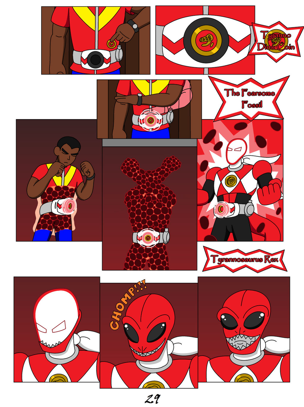 Tano Rider Tyranno Rider Episode 1 page 29 by SuperSentaiHedgehog on DeviantArt