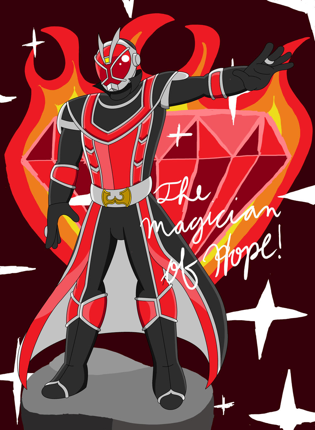 Hopewizard The Magician of Hope! MagiWizard! by SuperSentaiHedgehog on DeviantArt