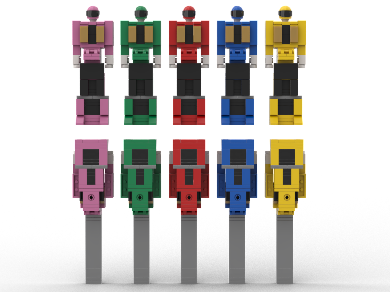 Lego Ranger Keys by SuperSentaiHedgehog on DeviantArt