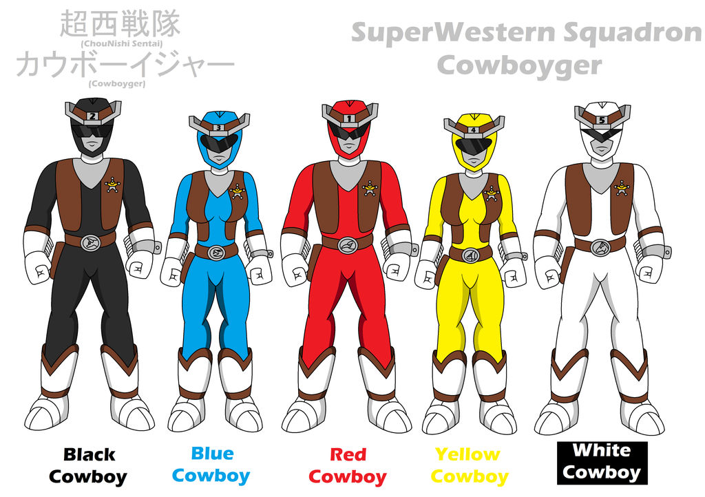 Fan Sentai: ChouNishi Sentai Cowboyger by SuperSentaiHedgehog on DeviantArt