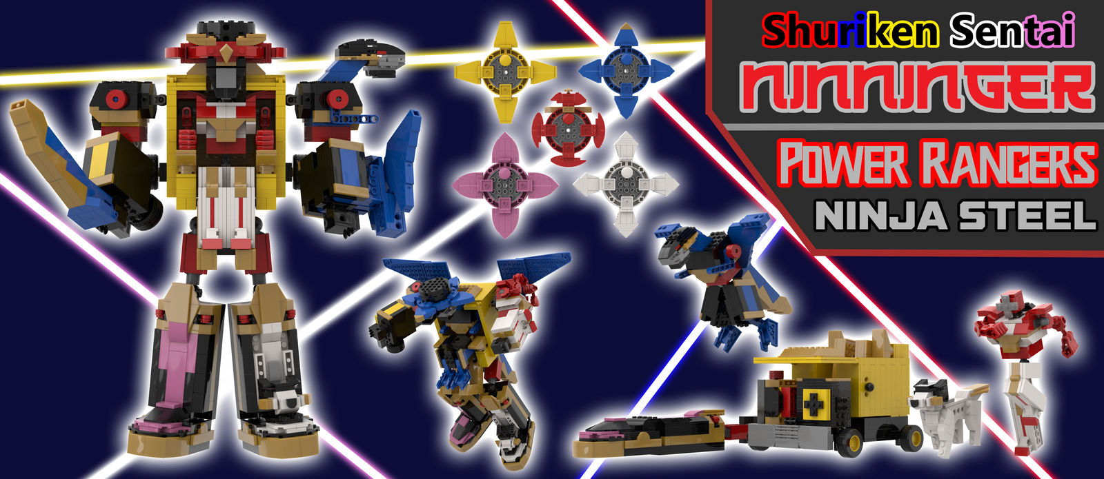 Ninja Steel Megazord - Power Rangers Ninja Steel