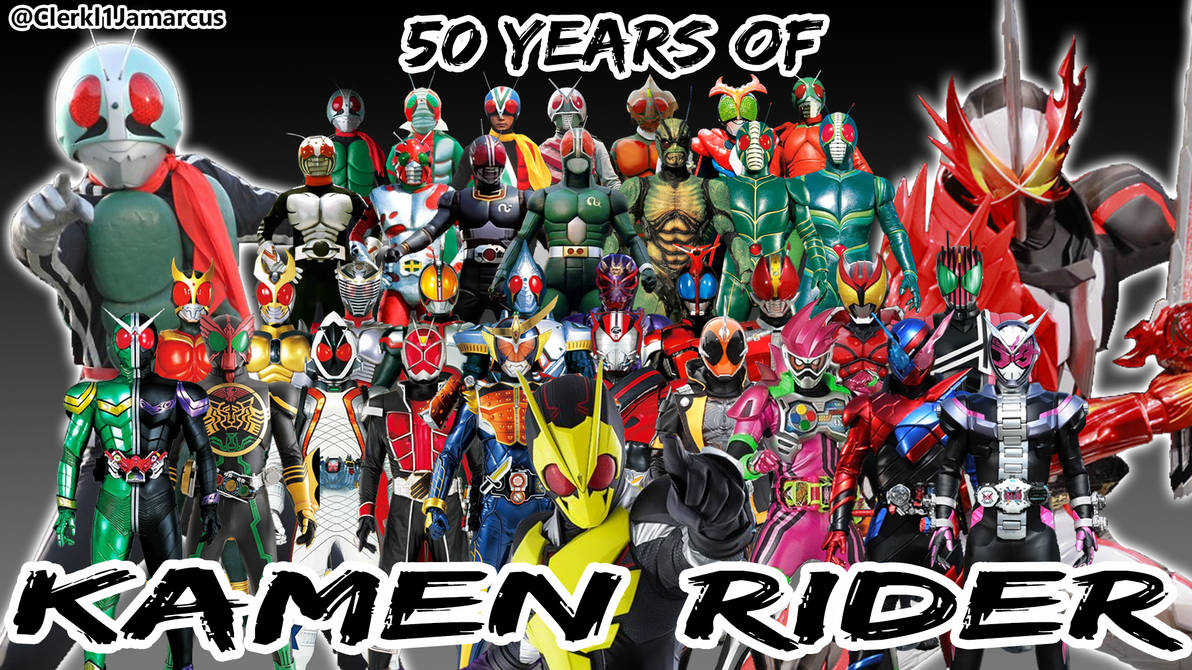 Kamen Rider 50 wallpaper by SuperSentaiHedgehog on DeviantArt