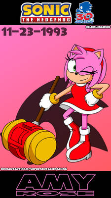 Sonic 30th Day 19: Amy Rose