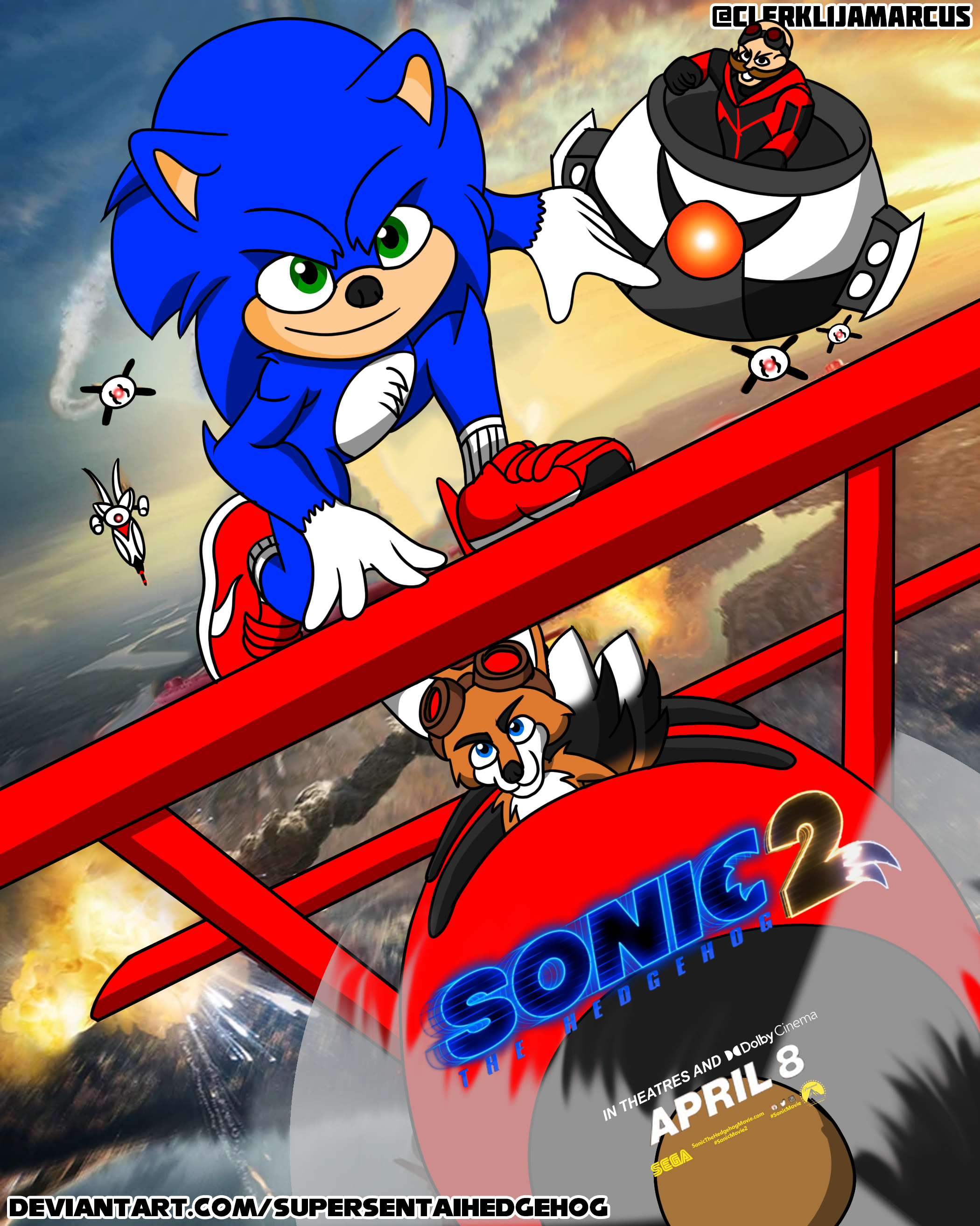 I Recreated The Sonic Movie 2 Poster! by RecraftedS on Newgrounds