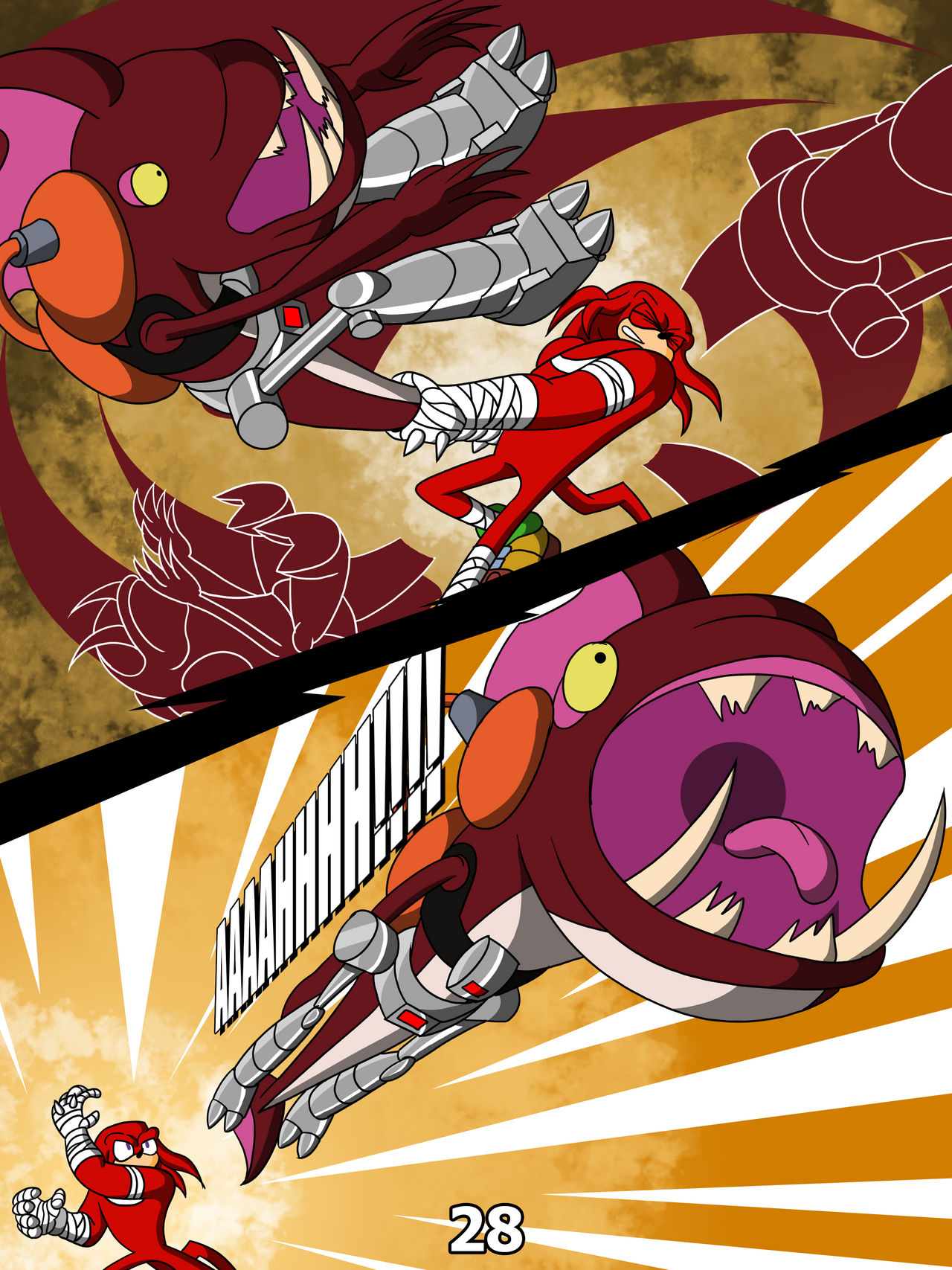 Clash of Two Worlds Chapter 4 page 28 by SuperSentaiHedgehog on DeviantArt