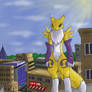 Renamon in the City