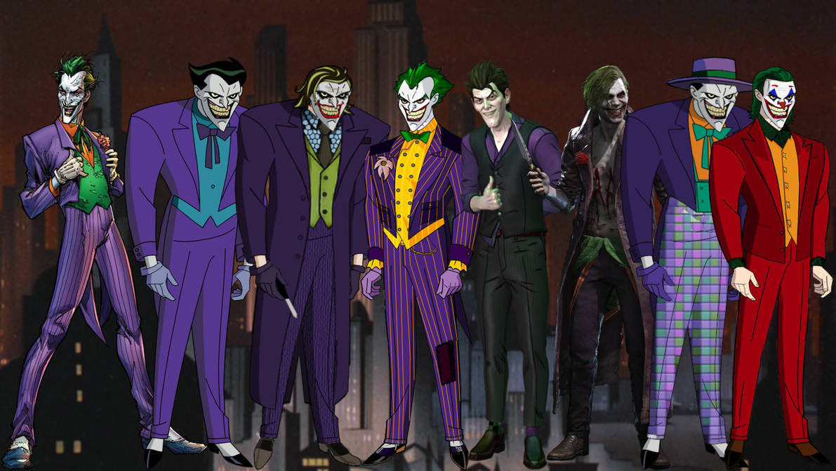 The Many Faces Of The Joker by andrewking20 on DeviantArt