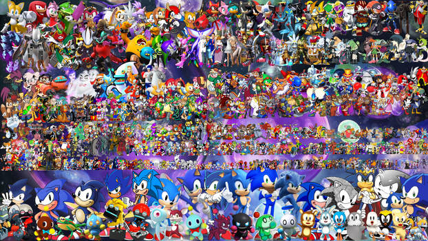 Sonic 30th Anniversary Poster