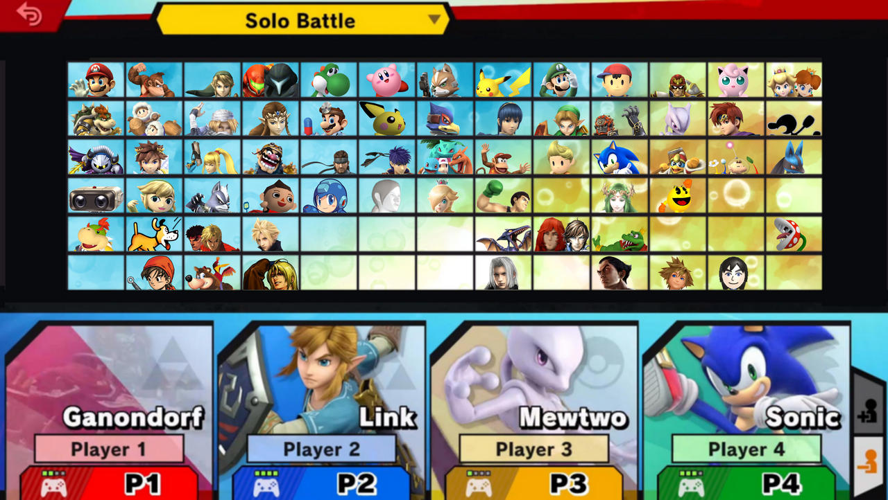 Super Smash Bros Ultimate Brawl Roster by andrewking20 on DeviantArt