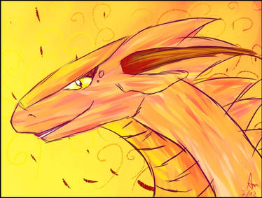 Sunset dragon