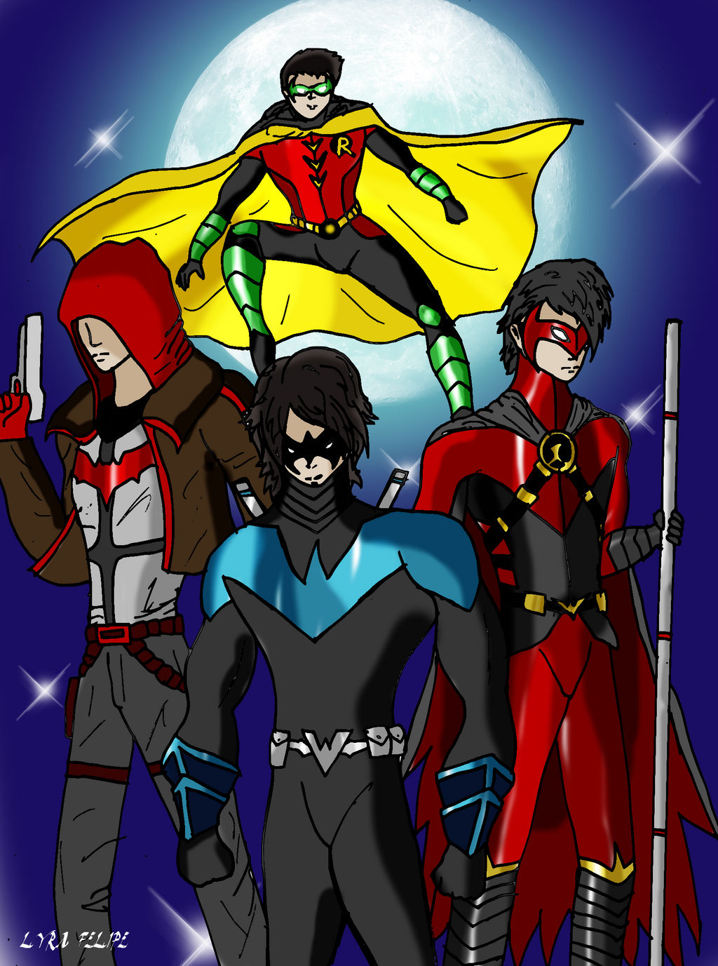 Robin Brother Robin Brothers by pipe07 on DeviantArt