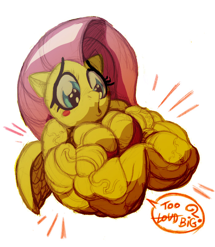 Fluttershy colored