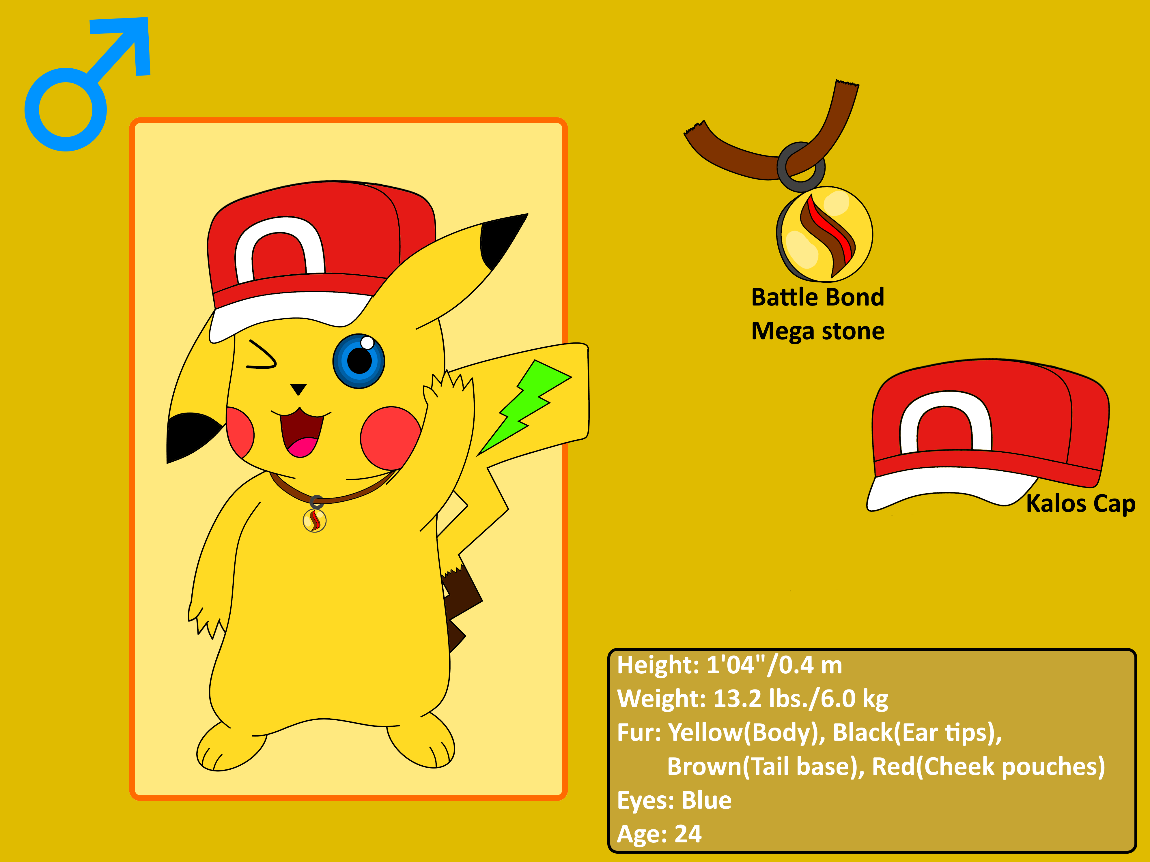 Voltage the Pikachu's Ref sheet by AnyFan1 on DeviantArt