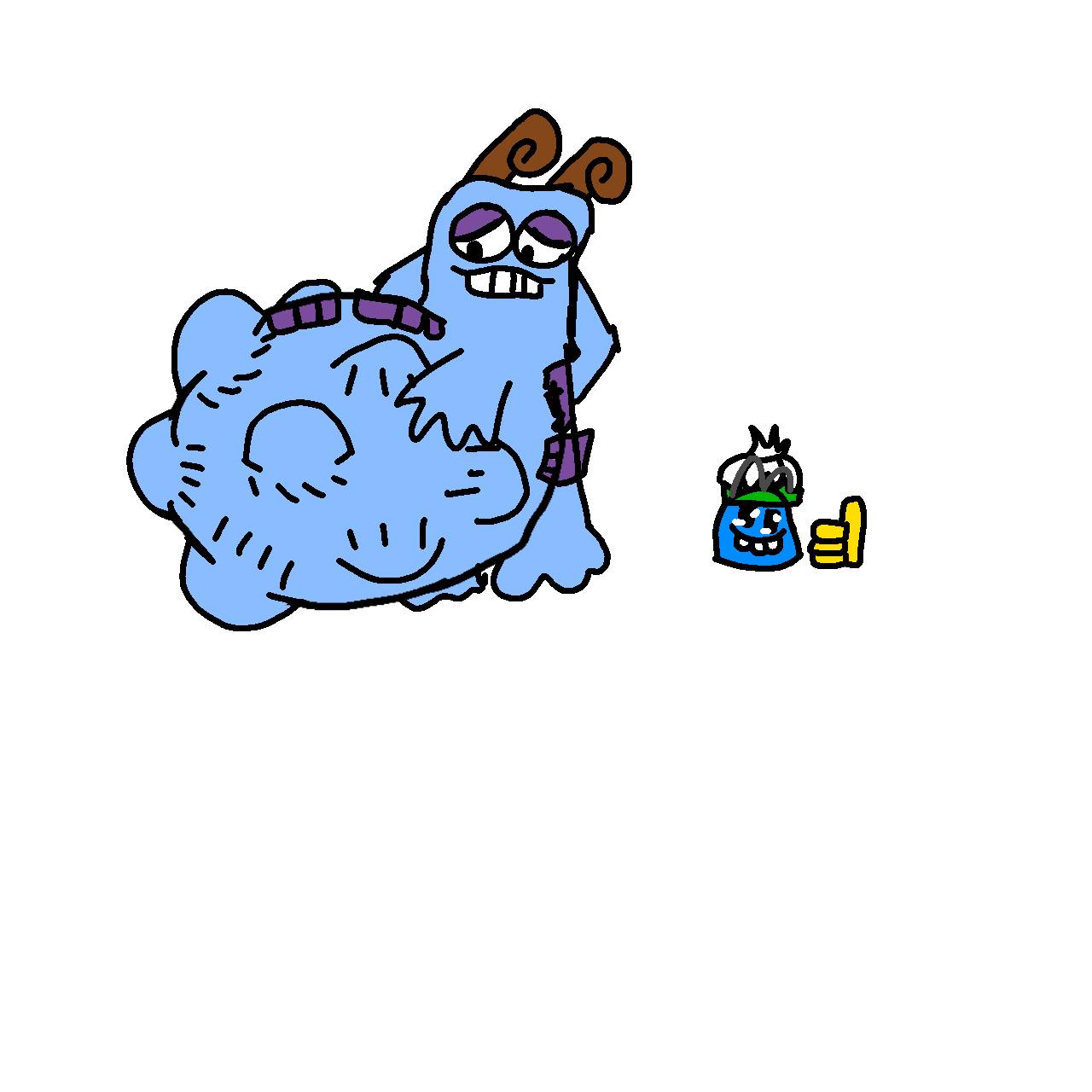 Bowgart Vore and free pet do by RazaliHassan on DeviantArt