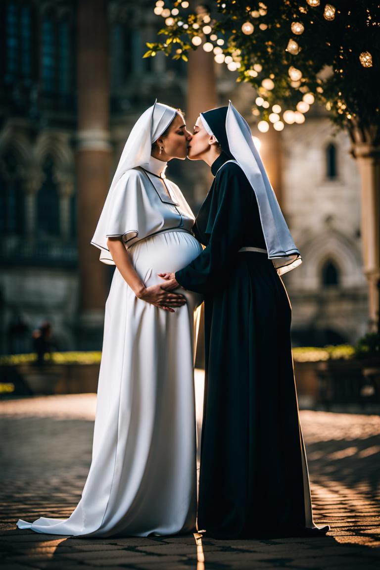 Two Nuns In Love By MackZ7 On DeviantArt two-nuns-in-love-by-mackz7-on-deviantart