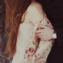 she's like a winter bird.