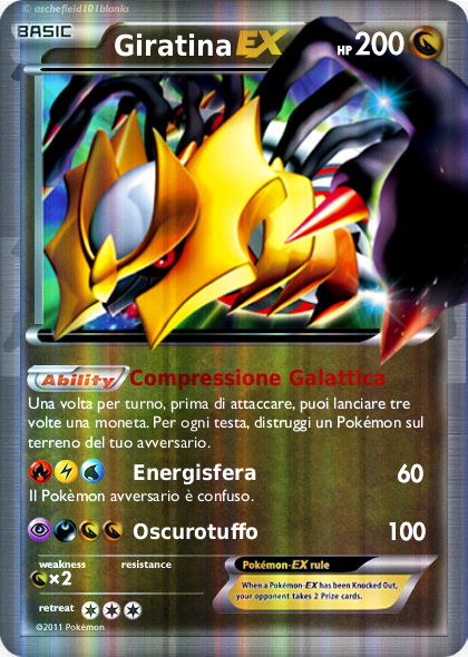 Pokemon Shiny Giratina EX 2